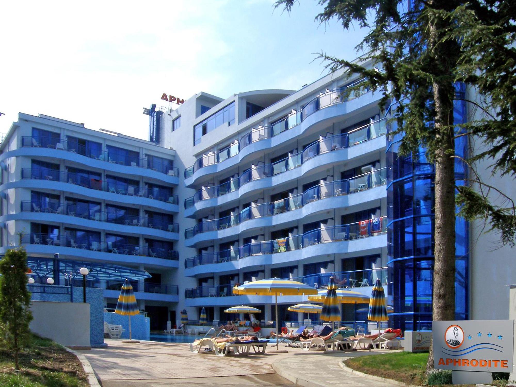 Aphrodite Hotel (Adults Only) Golden Sands Eksteriør billede