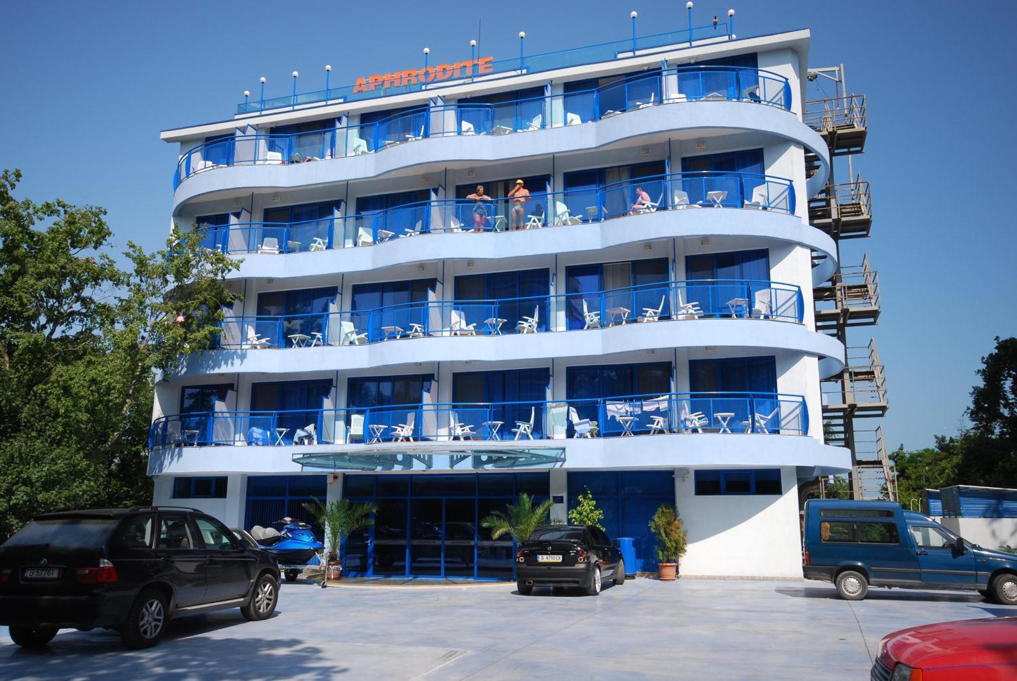 Aphrodite Hotel (Adults Only) Golden Sands Eksteriør billede